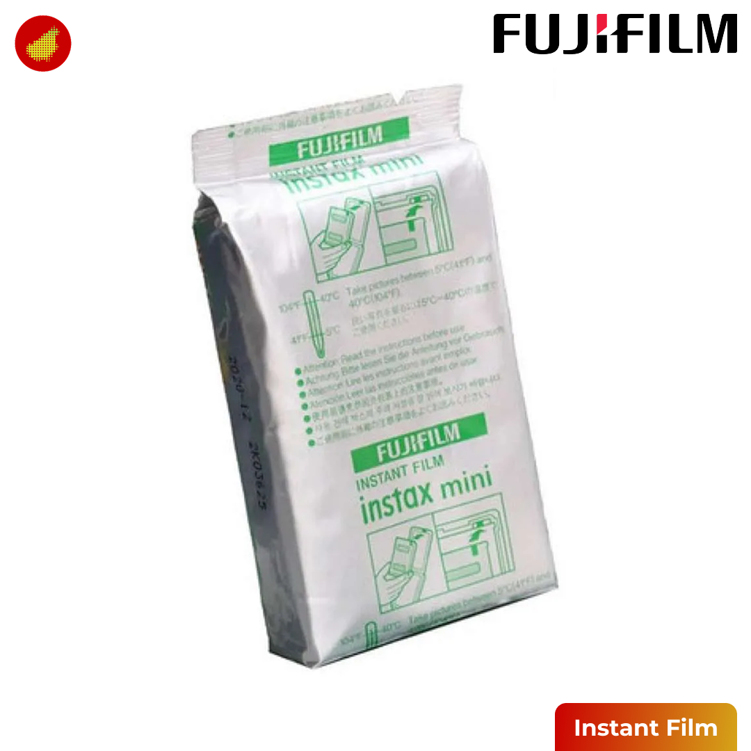 Fujifilm Instax Mini Film (Polos) - 10 / 20 Sheets
