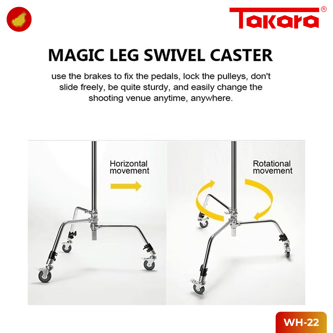 Takara WH-22 Roda Wheel Set for Light Stand Spirit 3 / 4