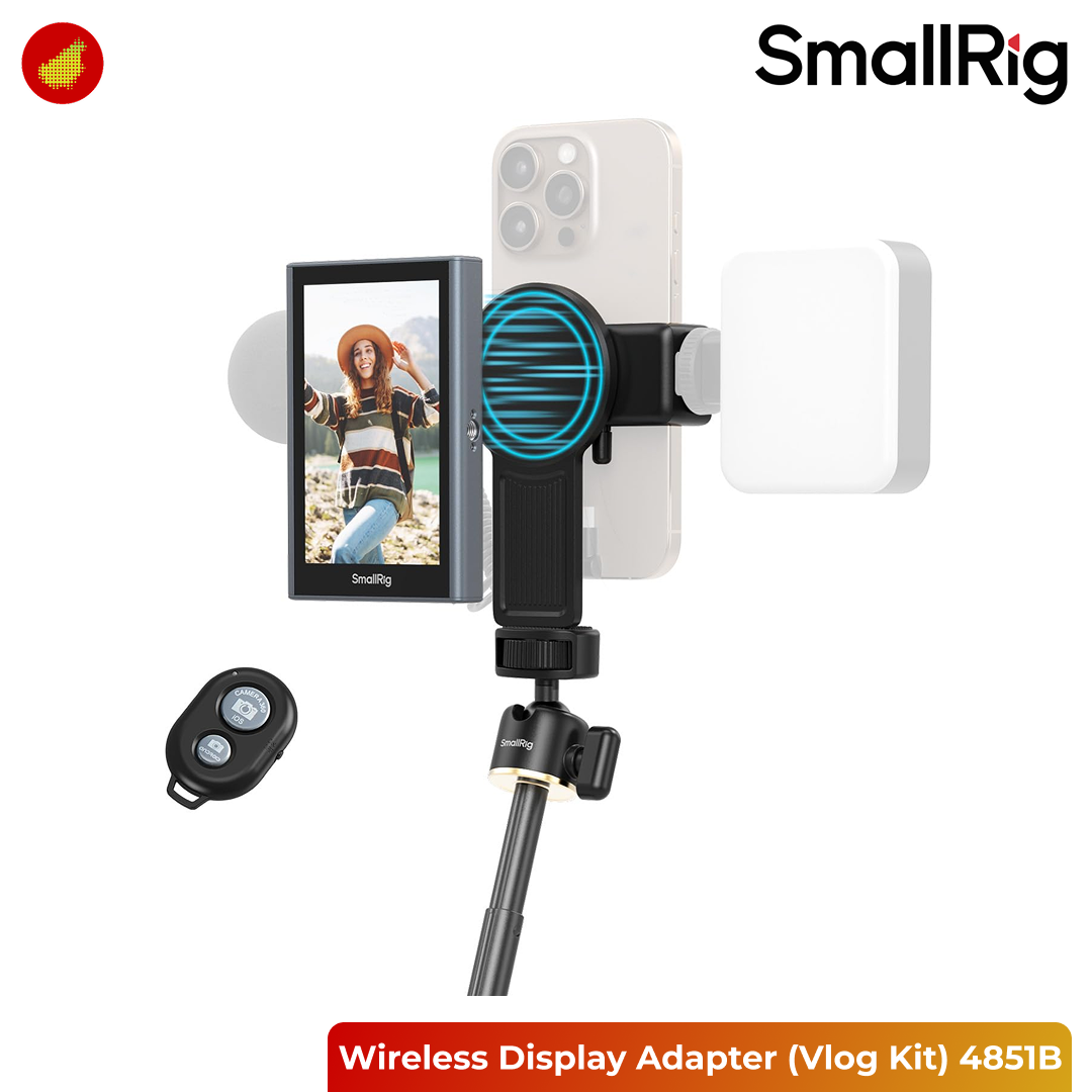 SmallRig Wireless Display Monitor Adapter for Smartphones (Vlog Kit) - 4851B