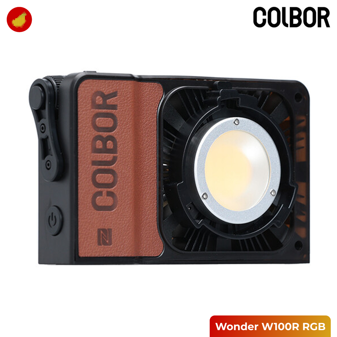 COLBOR Wonder W100 Series Kit Portable Bi-Color \ RGB LED Video Light
