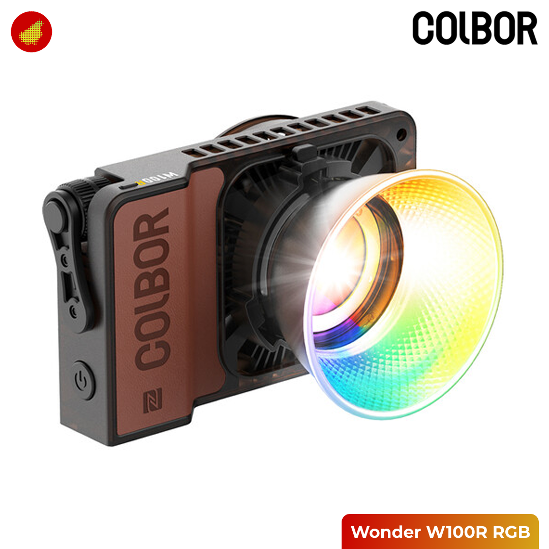 COLBOR Wonder W100 Series Kit Portable Bi-Color \ RGB LED Video Light