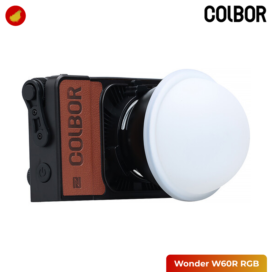 COLBOR Wonder W60 Series Kit Portable Bi-Color \  RGB LED Video Light