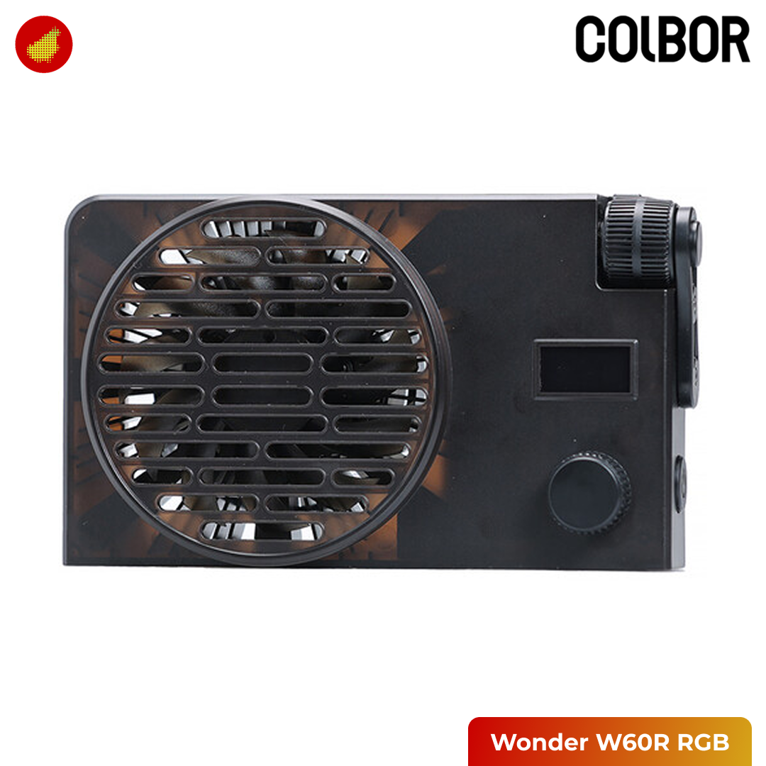 COLBOR Wonder W60 Series Kit Portable Bi-Color \  RGB LED Video Light