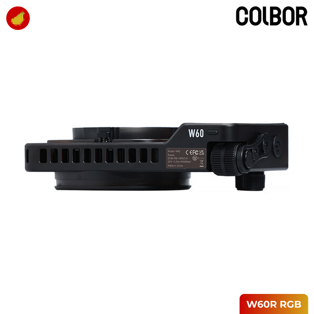 COLBOR W60 Portable Bi-Color / RGB LED Video Light