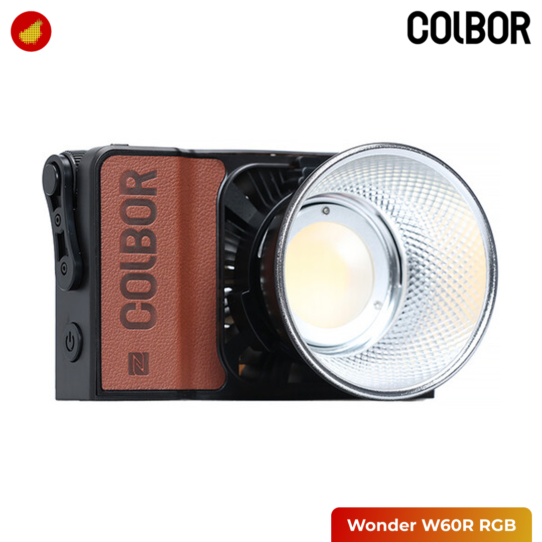 COLBOR Wonder W60 Series Kit Portable Bi-Color \  RGB LED Video Light