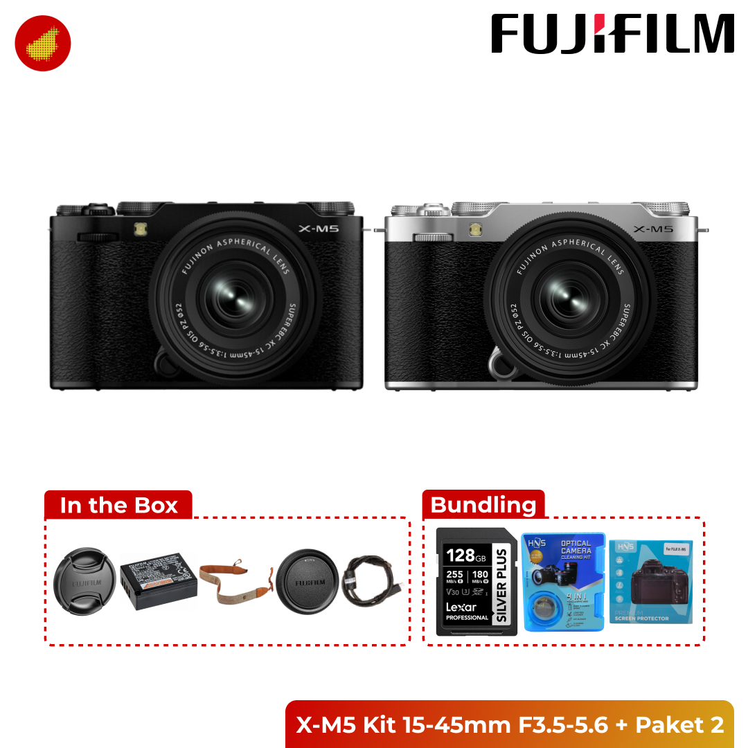 Fujifilm X-M5 Kit 15-45mm F3.5-5.6