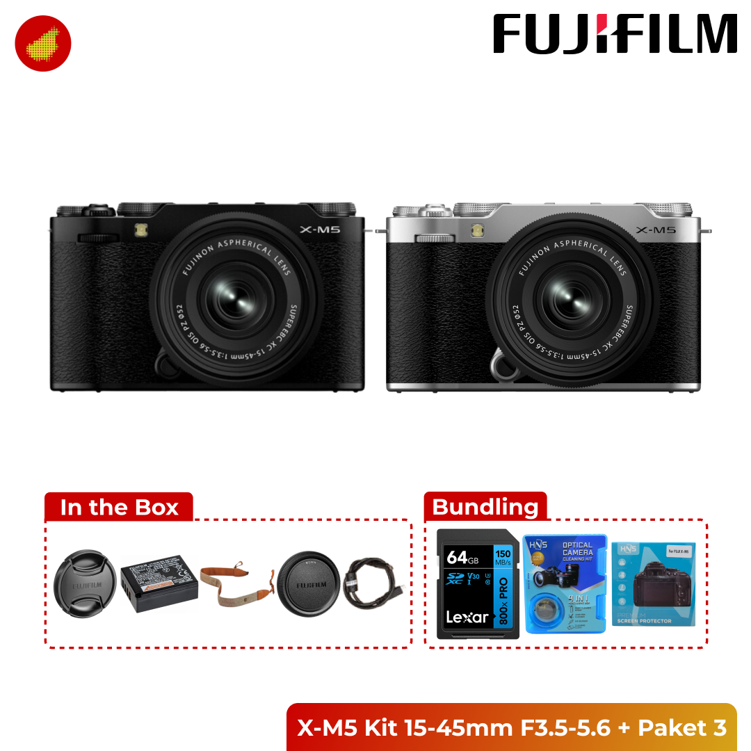 Fujifilm X-M5 Kit 15-45mm F3.5-5.6