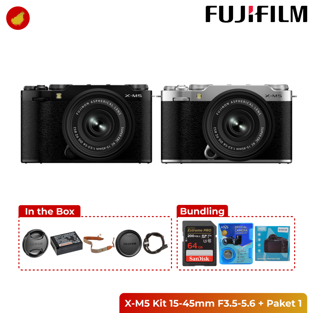 Fujifilm X-M5 Kit 15-45mm F3.5-5.6