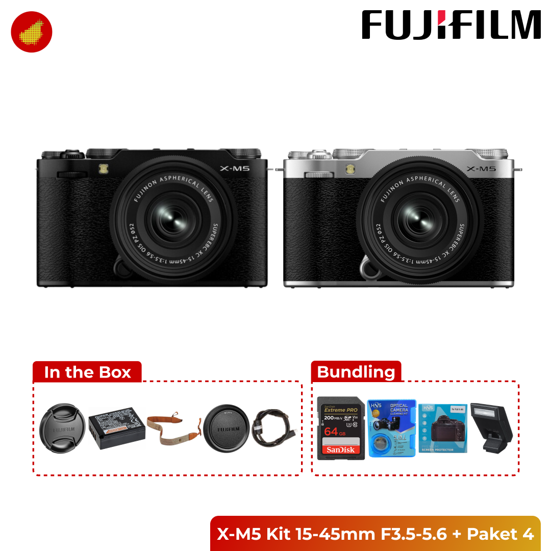 Fujifilm X-M5 Kit 15-45mm F3.5-5.6