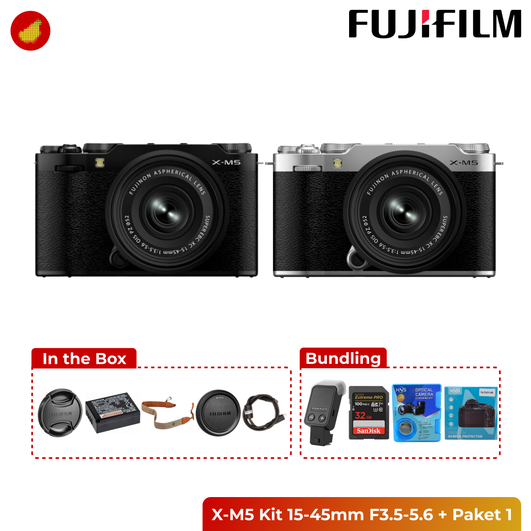 Fujifilm X-M5 Kit 15-45mm F3.5-5.6