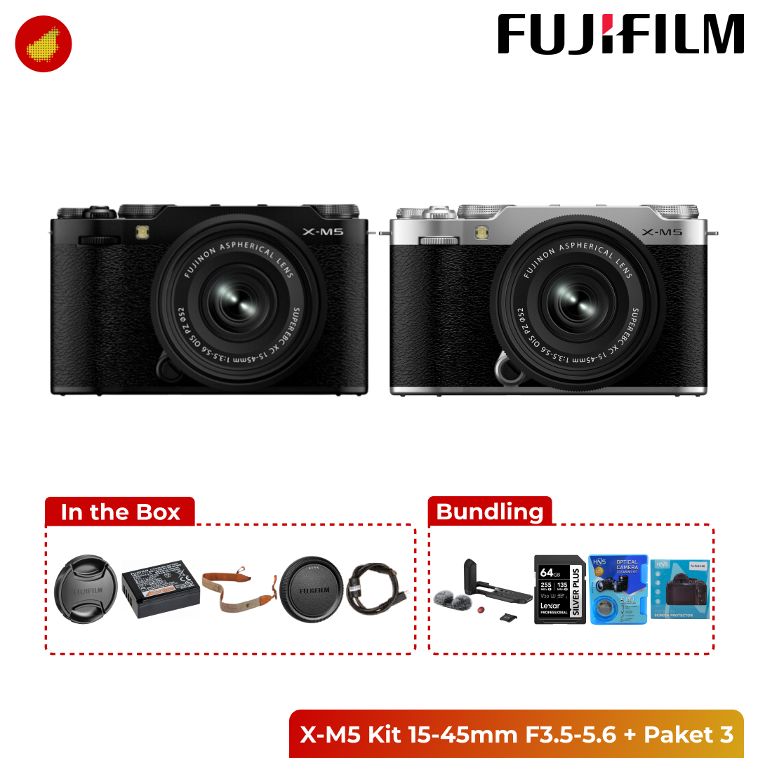 Fujifilm X-M5 Kit 15-45mm F3.5-5.6