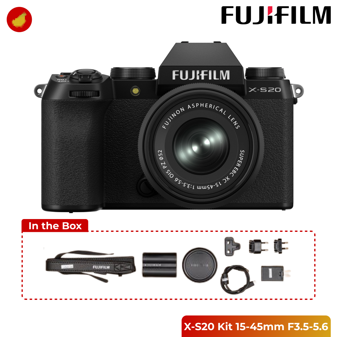 FUJIFILM X-S20 Kit 15-45mm F3.5-5.6