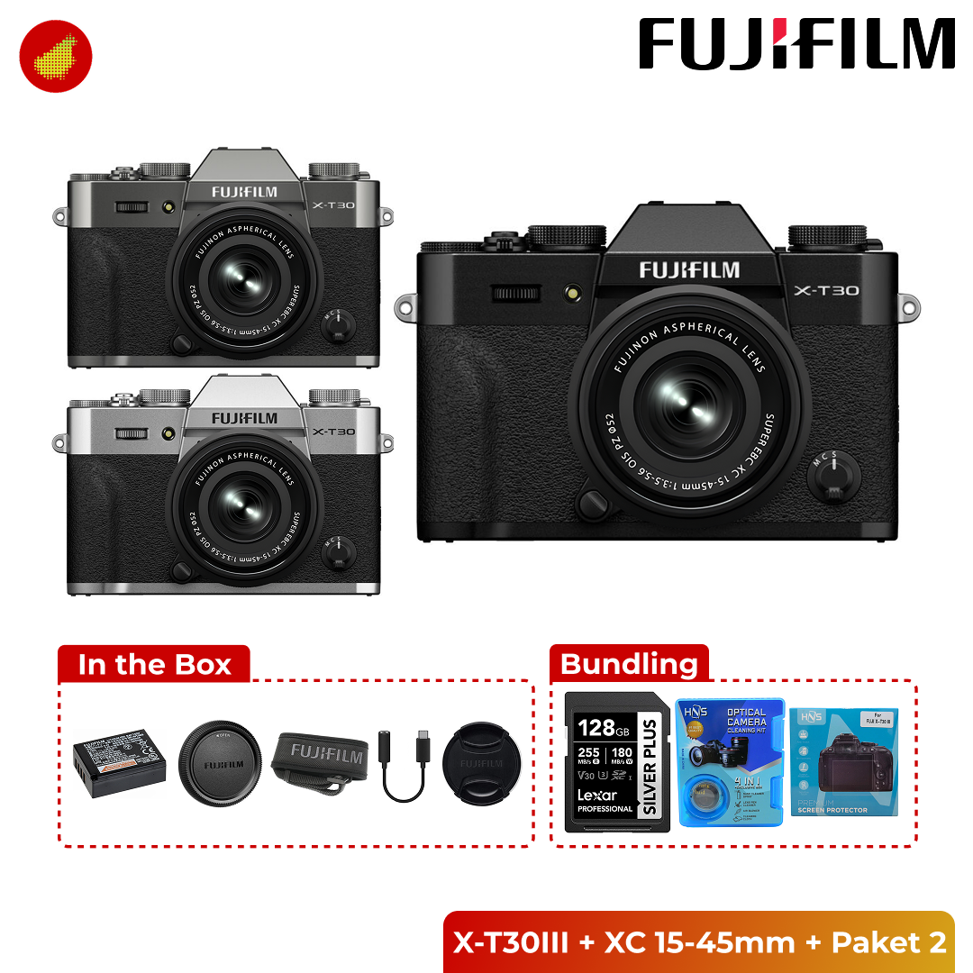 FUJIFILM X-T30III + XC 15-45mm F3.5-5.6 OIS PZ