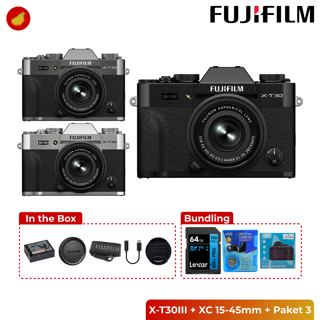 FUJIFILM X-T30III + XC 15-45mm F3.5-5.6 OIS PZ