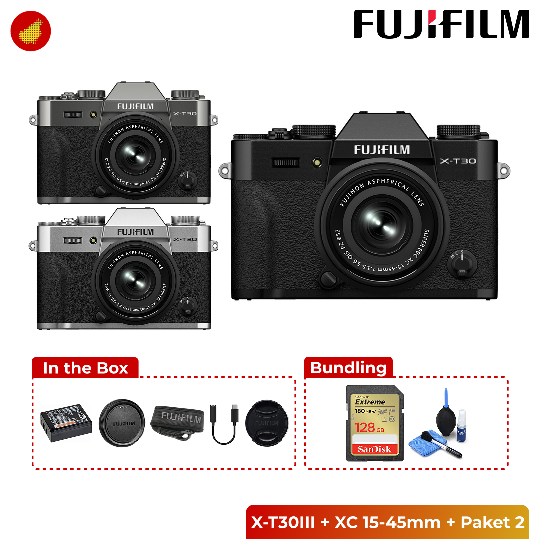 FUJIFILM X-T30III + XC 15-45mm F3.5-5.6 OIS PZ