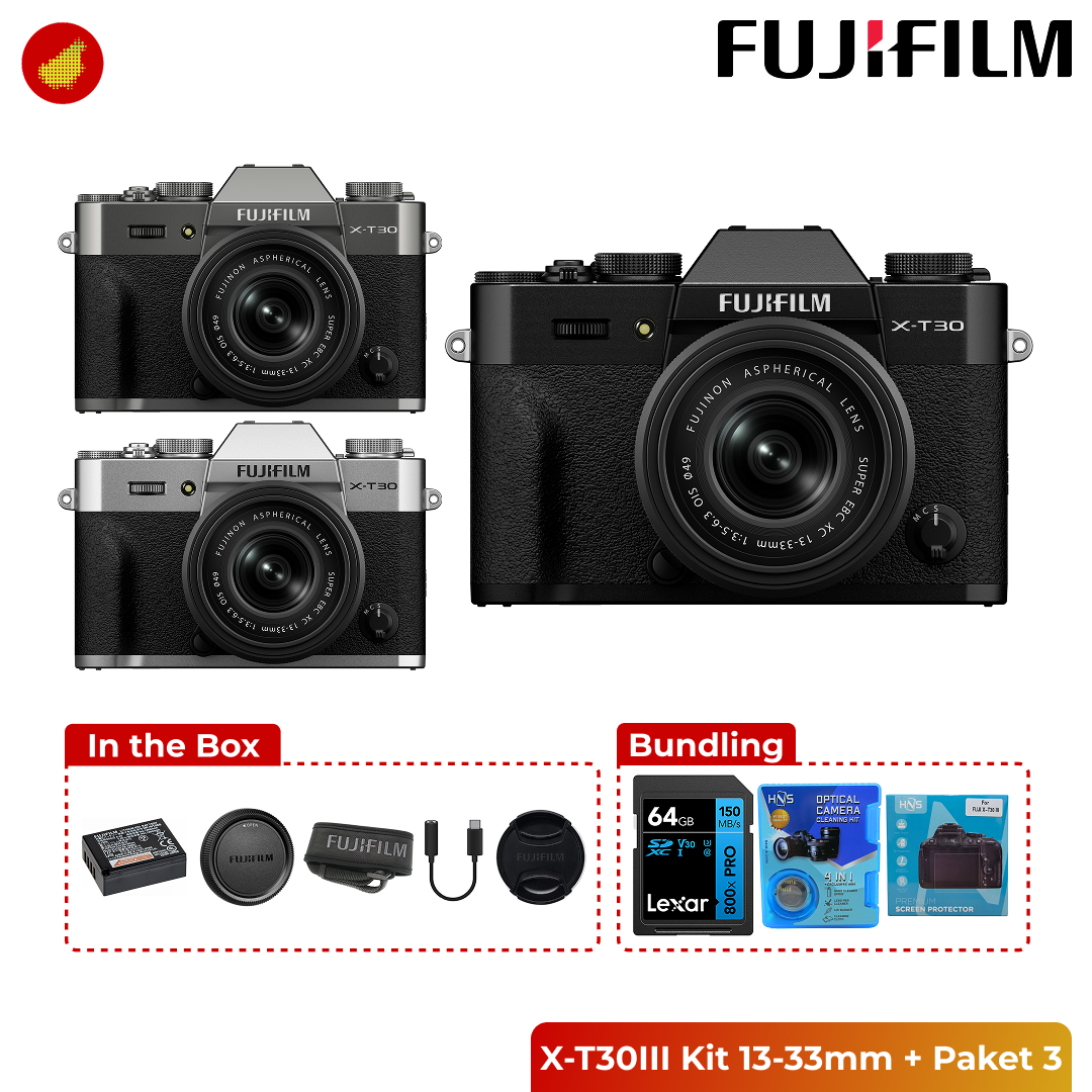 Fujifilm X-T30III Kit 13-33mm