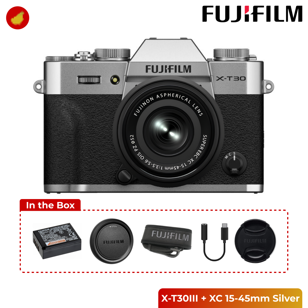 FUJIFILM X-T30III + XC 15-45mm F3.5-5.6 OIS PZ