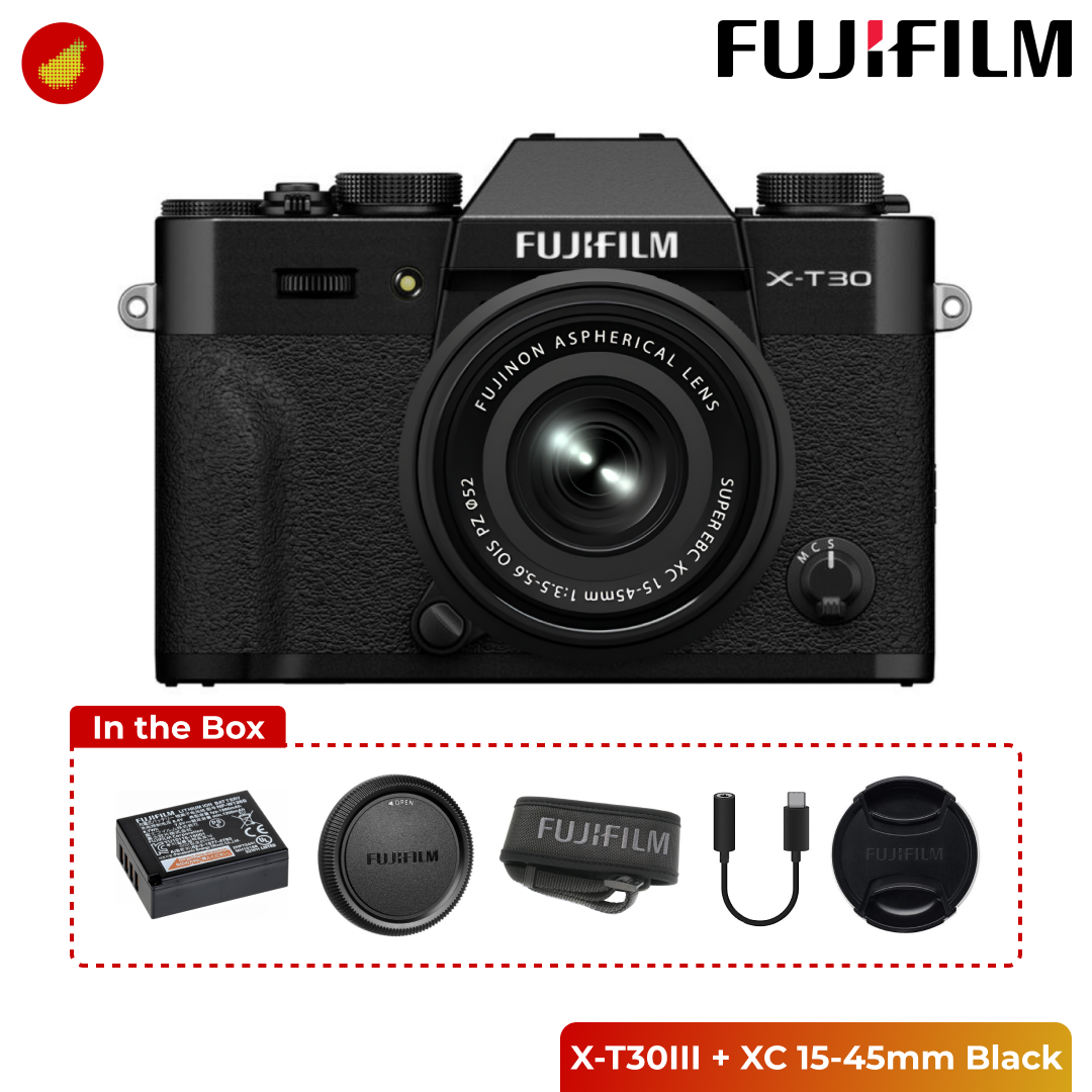 FUJIFILM X-T30III + XC 15-45mm F3.5-5.6 OIS PZ