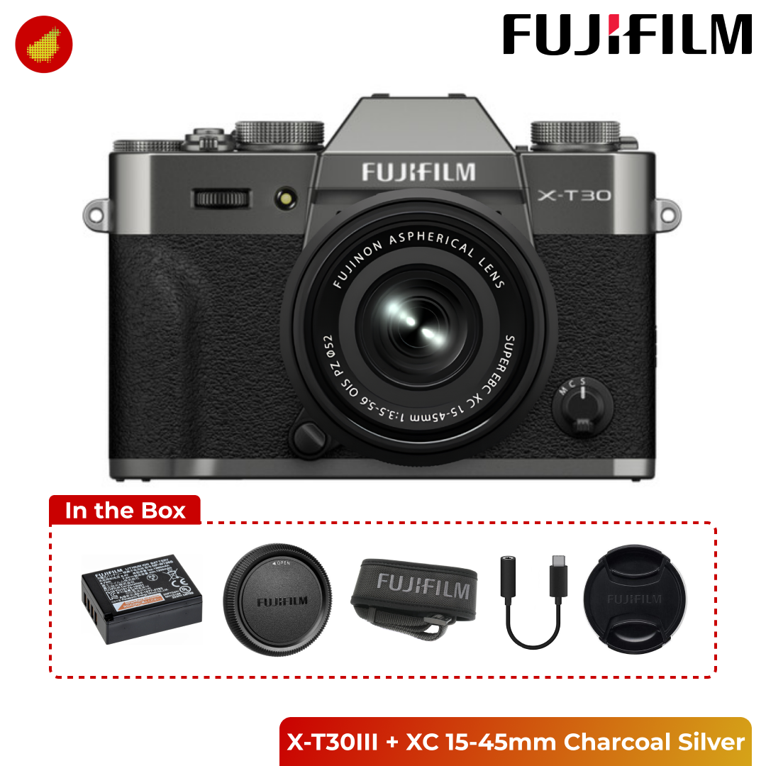 FUJIFILM X-T30III + XC 15-45mm F3.5-5.6 OIS PZ