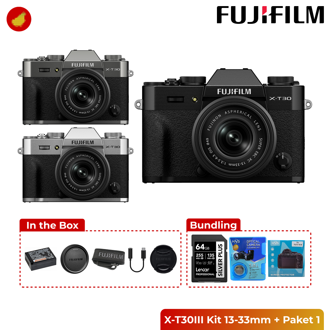 Fujifilm X-T30III Kit 13-33mm
