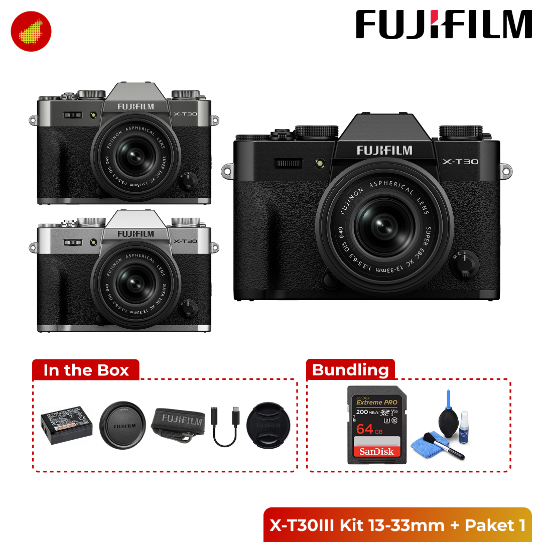 Fujifilm X-T30III Kit 13-33mm