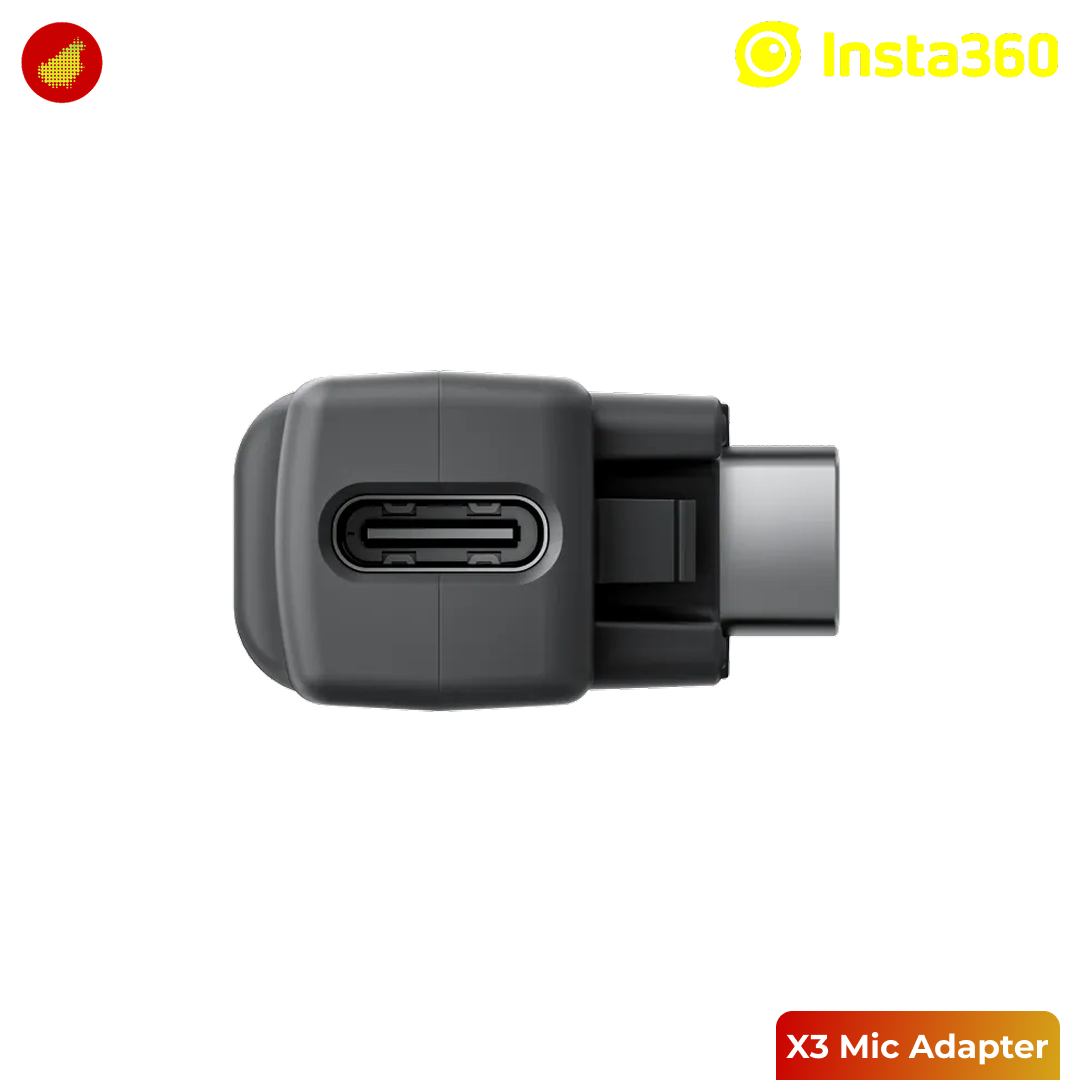 Insta360 X3 Mic Adapter