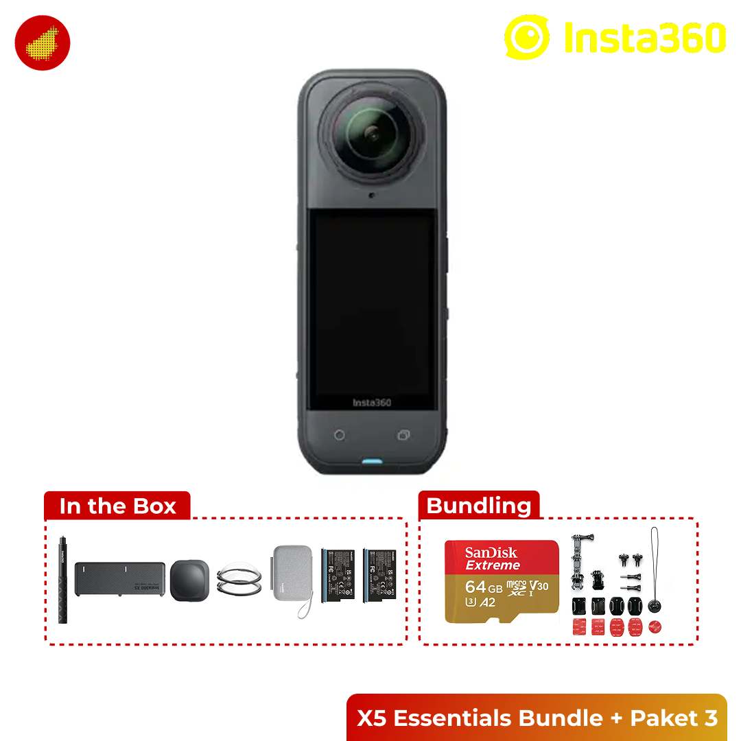 Insta360 X5 Essentials Bundle