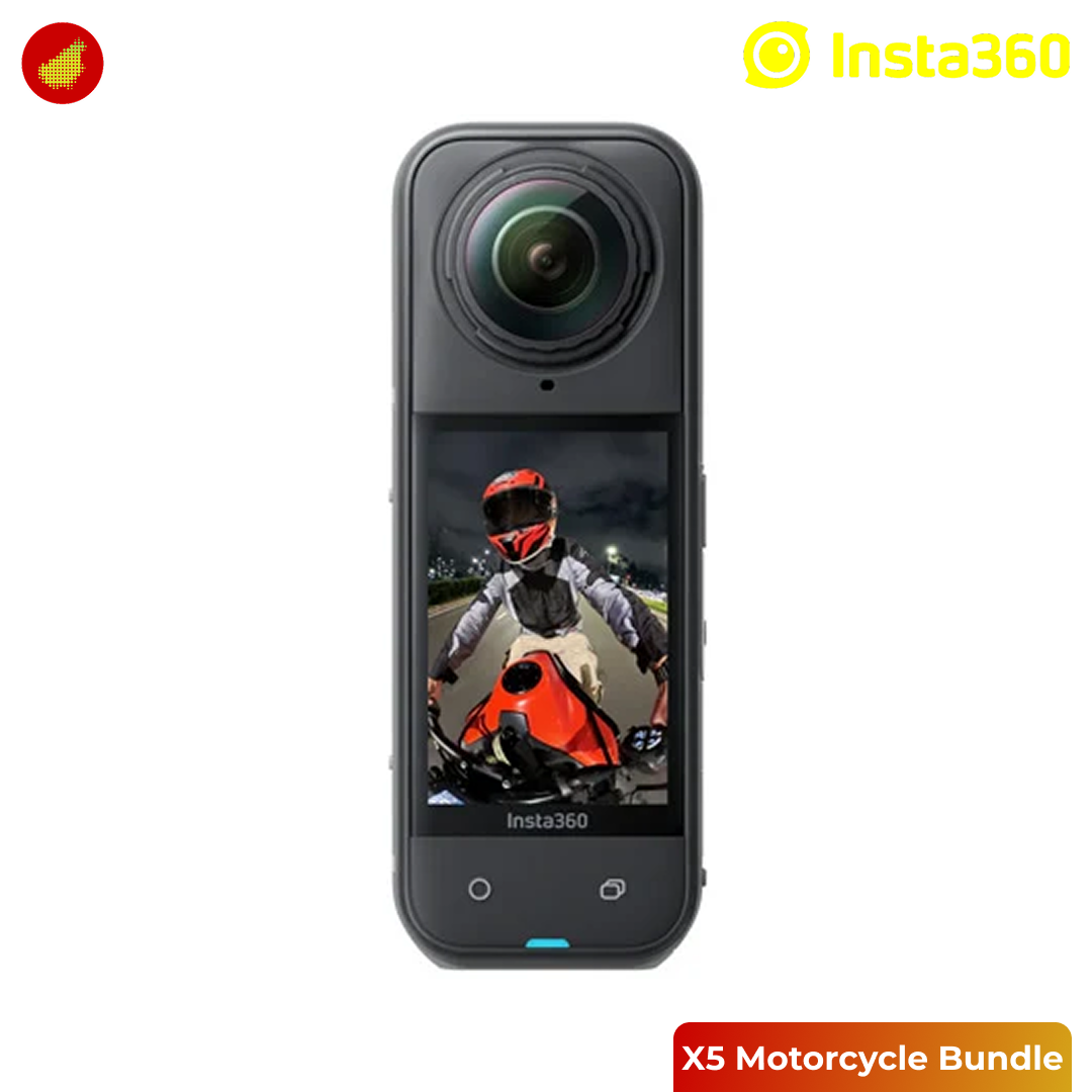 Insta360 X5 Motorcycle Bundle