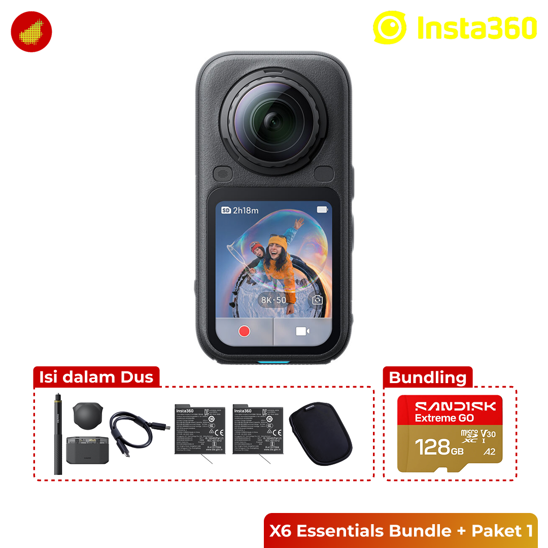 Insta360 X6 Essentials Bundle