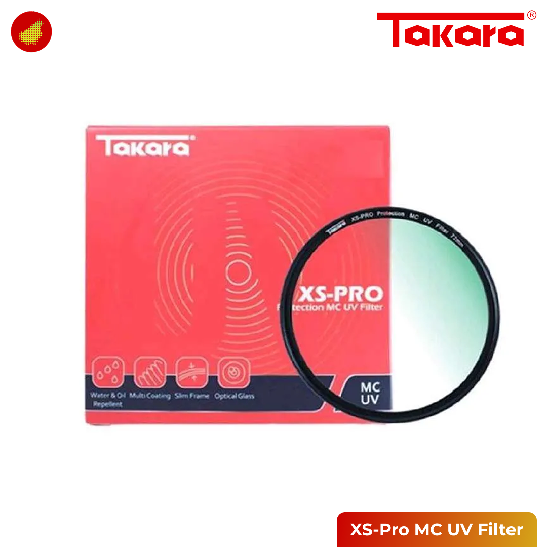 Takara XS-Pro MC UV Filter - 46mm | 49mm | 52mm | 55mm | 58mm | 62mm | 67 mm | 72mm | 77mm