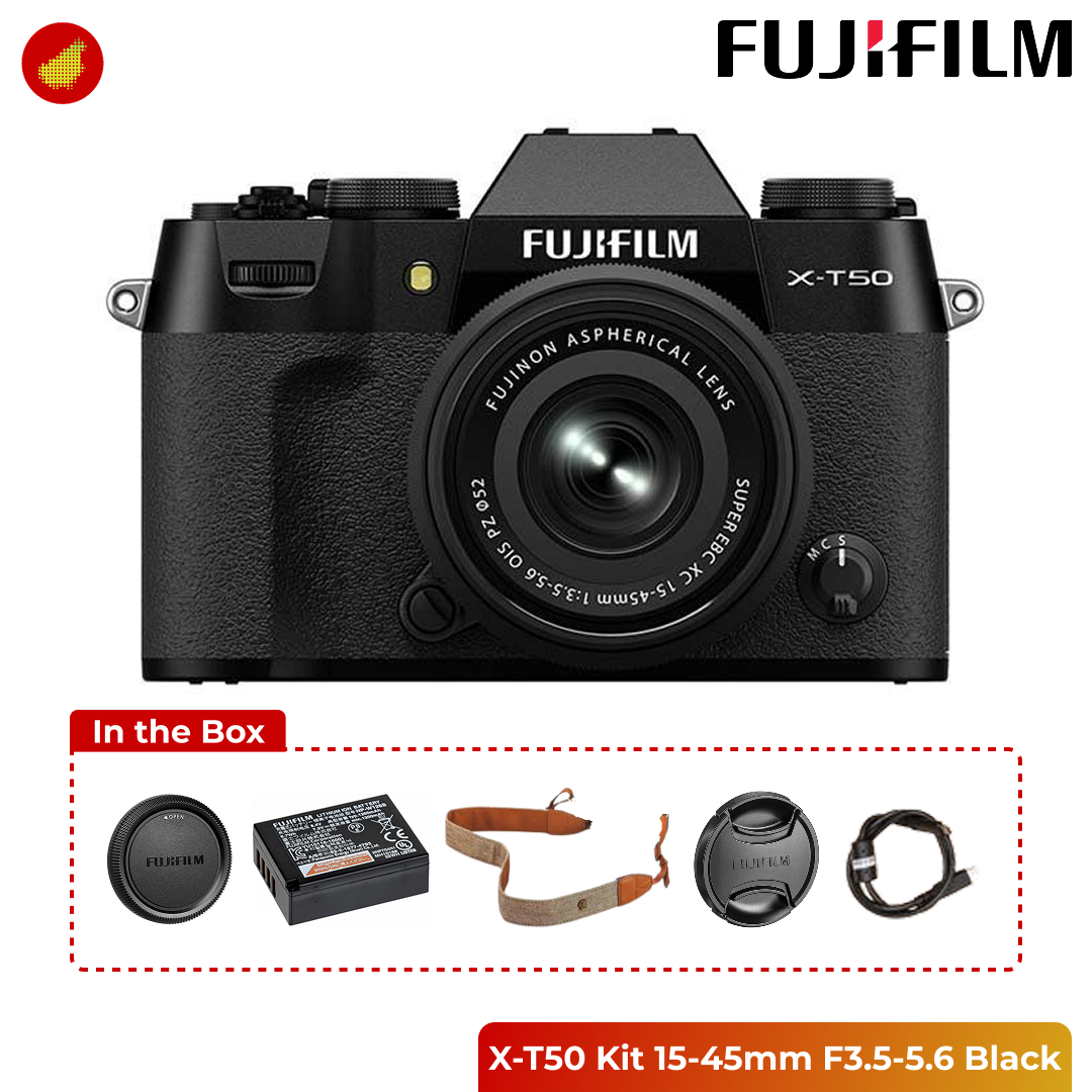 Fujifilm X-T50 Kit 15-45mm F3.5-5.6