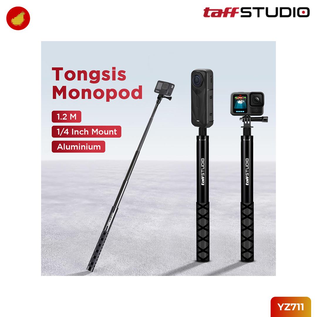 TaffSTUDIO Selfie Stick 1.2 Meter