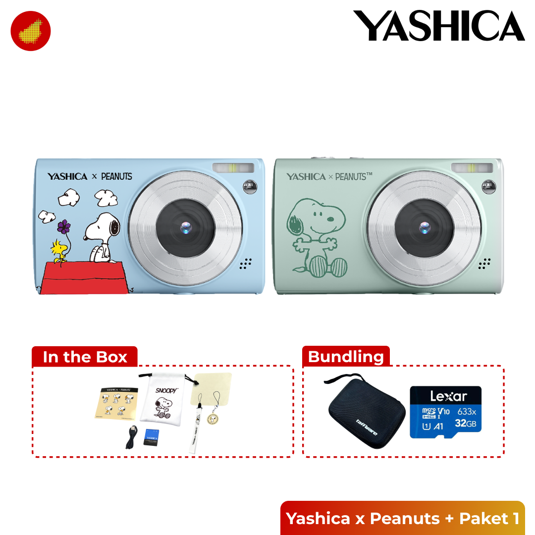 Yashica x Peanuts Digital Camera