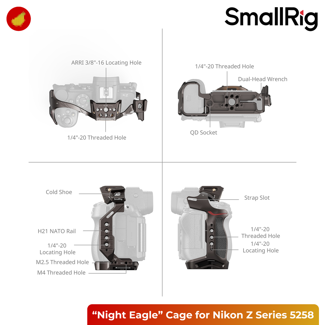 SmallRig “Night Eagle” Cage for Nikon Z Series