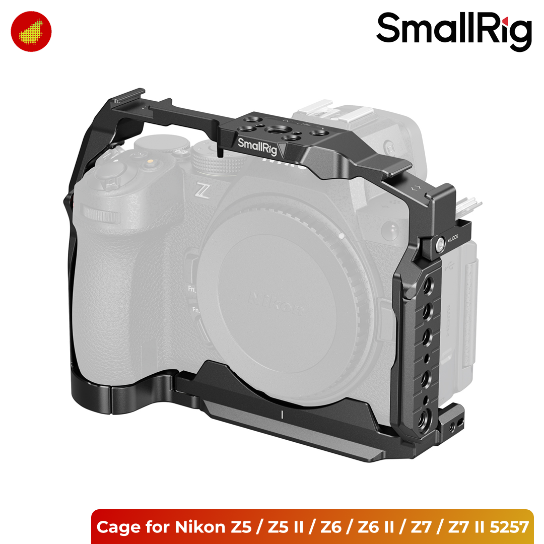 SmallRig Cage for Nikon Z5 / Z5 II / Z6 / Z6 II / Z7 / Z7 II - 5257