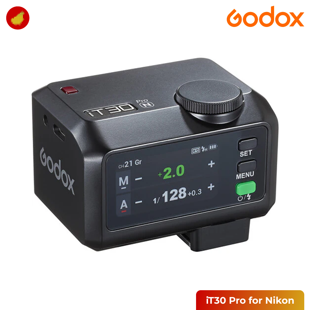 Godox iT30 Pro Mini Camera Flash for Canon / Sony / Fujifilm / Nikon